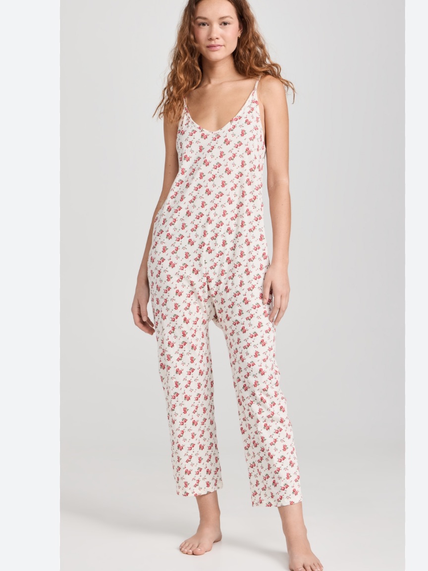 The Great. Sleep Floral Onesie Size 0/Xs